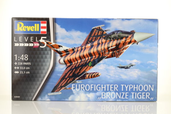 Revell Modellbausatz Flugzeug - Eurofighter Typhoon "Bronze Tiger"